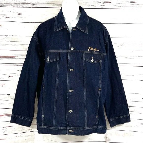 Phat Farm Jackets Coats Vintage Phat Farm Mens Denim Jean